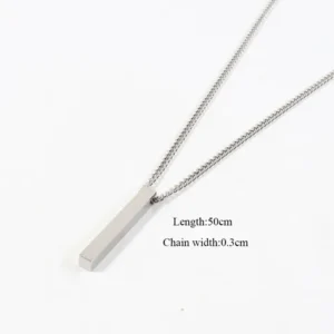 long pendant simple chain
