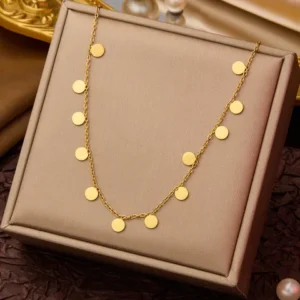 Simple Style round Shape chain