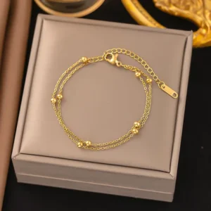 Golden breeze bracelet