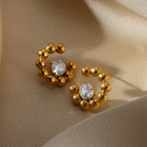 Bubble Hoop Earrings