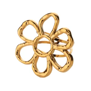 Flower Outline Ring