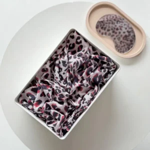 leopard print chiffon hijab