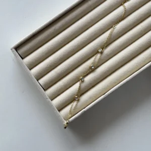 Stone linked bracelet