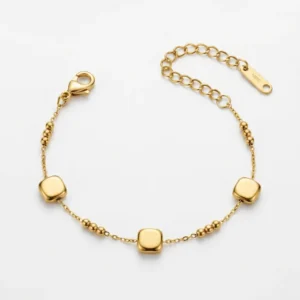 Square station bracelet