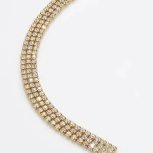Layerd tennis bracelet